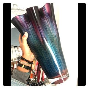 Mermaid Color Glass Decorative Vase
